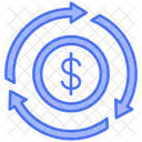 Cash Flow Cycle Agile Icon