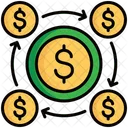 Cash Flow Money Dollar Icon