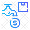 Cash Flow Product Money Flow Icon