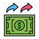 Money Money Flow Finance Icon