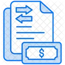 Cash flow chart  Icon