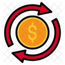 Money Money Flow Finance Icon