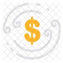 Cash Flow Currency Investment Icon