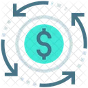 Cash Flow Transaction Icon