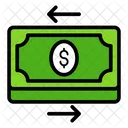Cash Flow Money Flow Return On Investment Icon
