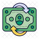 Cash Flow Transaction Money Icon