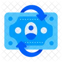 Cash Flow Transaction Money Icon