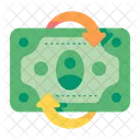 Cash Flow Transaction Money Icon