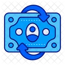 Cash Flow Transaction Money Icon
