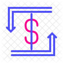 Cash Flow Money Flow Money Icon