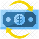 Cash Flow Money Flow Money Icon