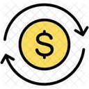 Budget Planning Currency Exchange Icon