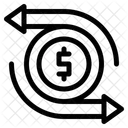 Cash Flow Dollar Money Payment Icon