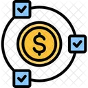 Cash Flow Flux Kaizen Icon