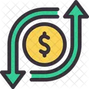 Cash Flow Money Dollar Icon