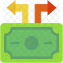 Cash Flow Economy Money Flow Icon