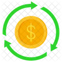 Cash Flow Cycle Agile Icon