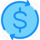 Cash Flow Money Circulation Icon