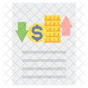 Cash Flow Projections Icon