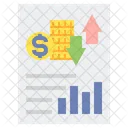 Cash Flow Statement  Icon