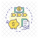 Cash flow statement  Icon