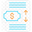 Cash Flow Statement Cashflow Income Icon