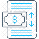 Cash Flow Statement Cashflow Income Icon