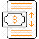 Cash Flow Statement Cashflow Income Icon