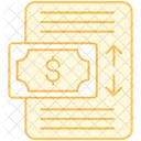 Cash Flow Statement Cashflow Income Icon