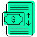 Cash Flow Statement Cashflow Income Icon
