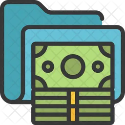 Cash Folder  Icon
