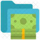Cash Folder  Icon
