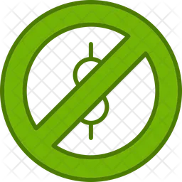 Cash forbidden  Icon