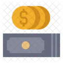 Cash Coins Money Icon