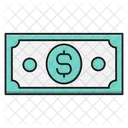 Cash Dollar Currency Icon