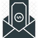 Cash In Envelope  Icon