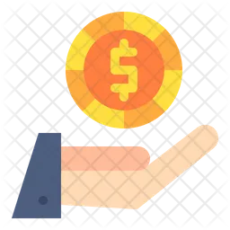 Cash In Hand  Icon