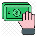 Cash in hand  Icon