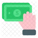 Cash In Hand Payment Buy Icon