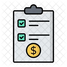 Cash List  Icon