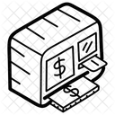 Cash Machine Cash Withdrawal Atm Withdrawal Icon