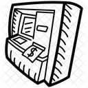 Cash Machine Cash Withdrawal Atm Withdrawal Icon