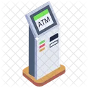 Instant Banking Automated Teller Machine Cash Machine Icon
