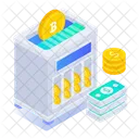 Cash Management Till Register Icon