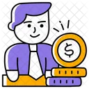 Manager Finance Business Icon