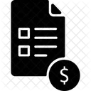 Cash Memo  Icon