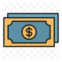 Cash Banknote Payment Icon