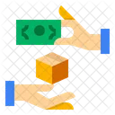Cash Hand Money Icon