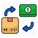 Cash On Delivery Cod Parcel Payment Icon