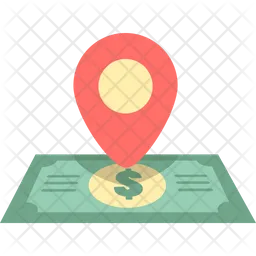 Cash On Delivery Location  Icon